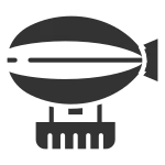 Air Balloon Holiday Tourism 2 SVG Icon